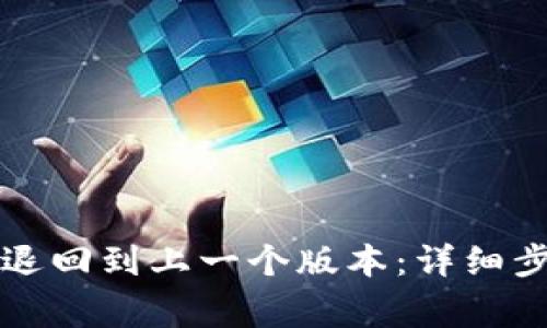 如何将TP钱包退回到上一个版本:详细步骤与注意事项