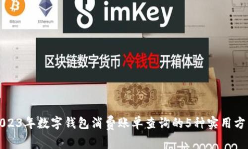 2023年数字钱包消费账单查询的5种实用方法