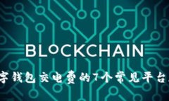 2023年数字钱包交电费的7个常见平台和