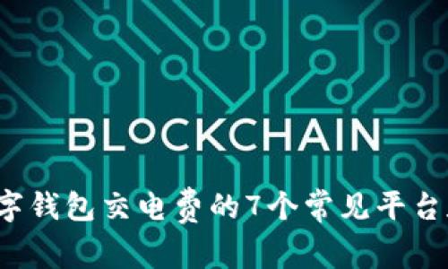 2023年数字钱包交电费的7个常见平台和使用指南
