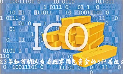 2023年如何快速查看数字钱包资金的5种有效方法