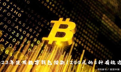 2023年使用数字钱包借款1200元的5种有效方法