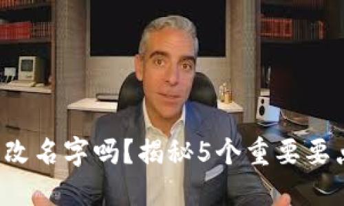 t P钱包可以改名字吗?揭秘5个重要要点与实用指南